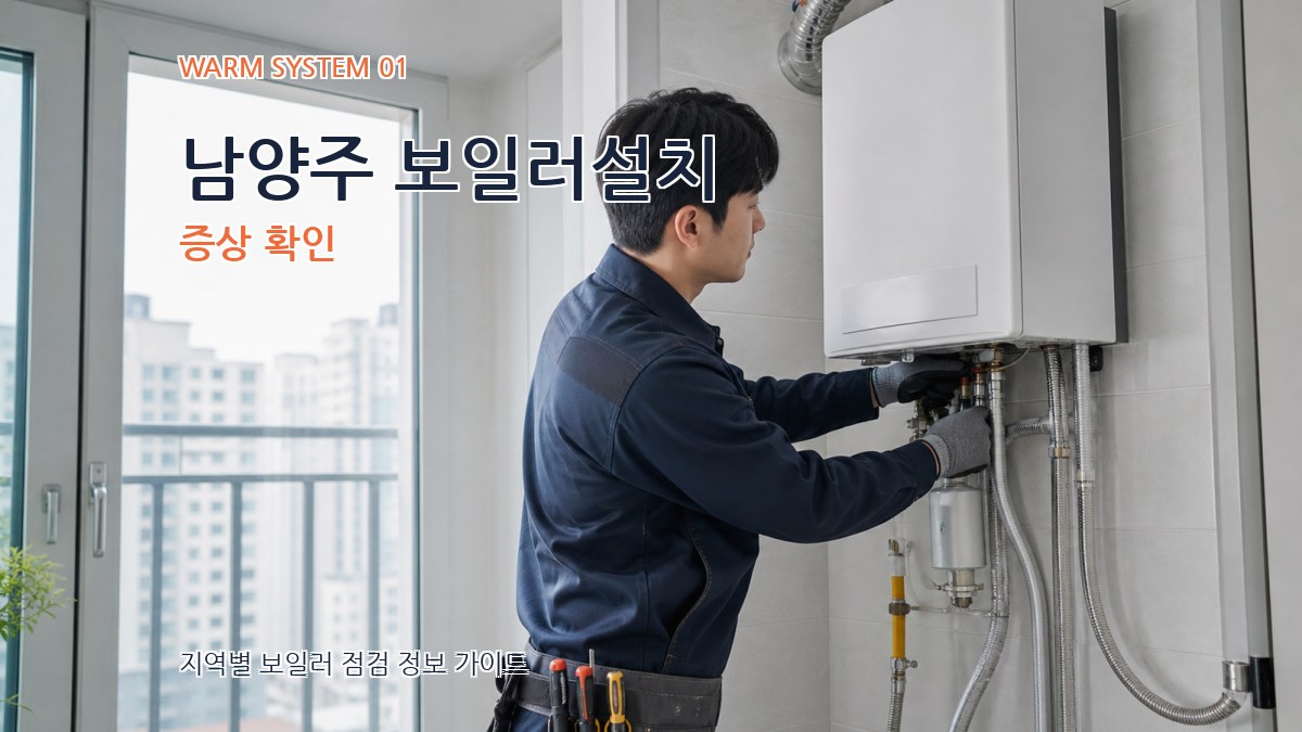 남양주 보일러설치