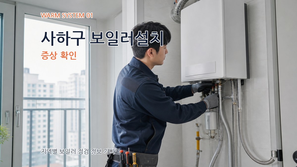 사하구 보일러설치