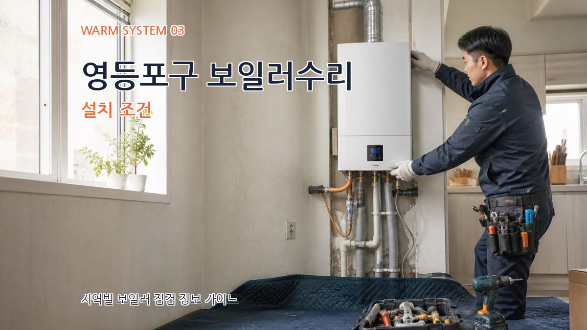 영등포구 보일러수리 설치 조건