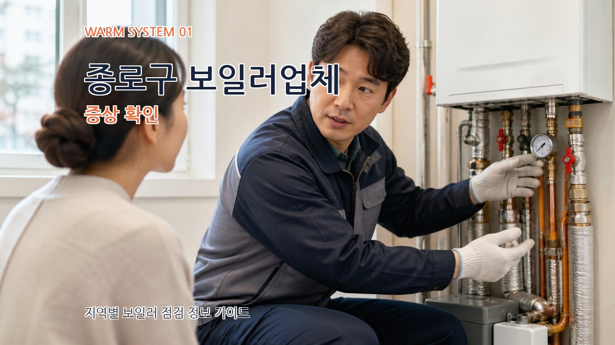종로구 보일러업체