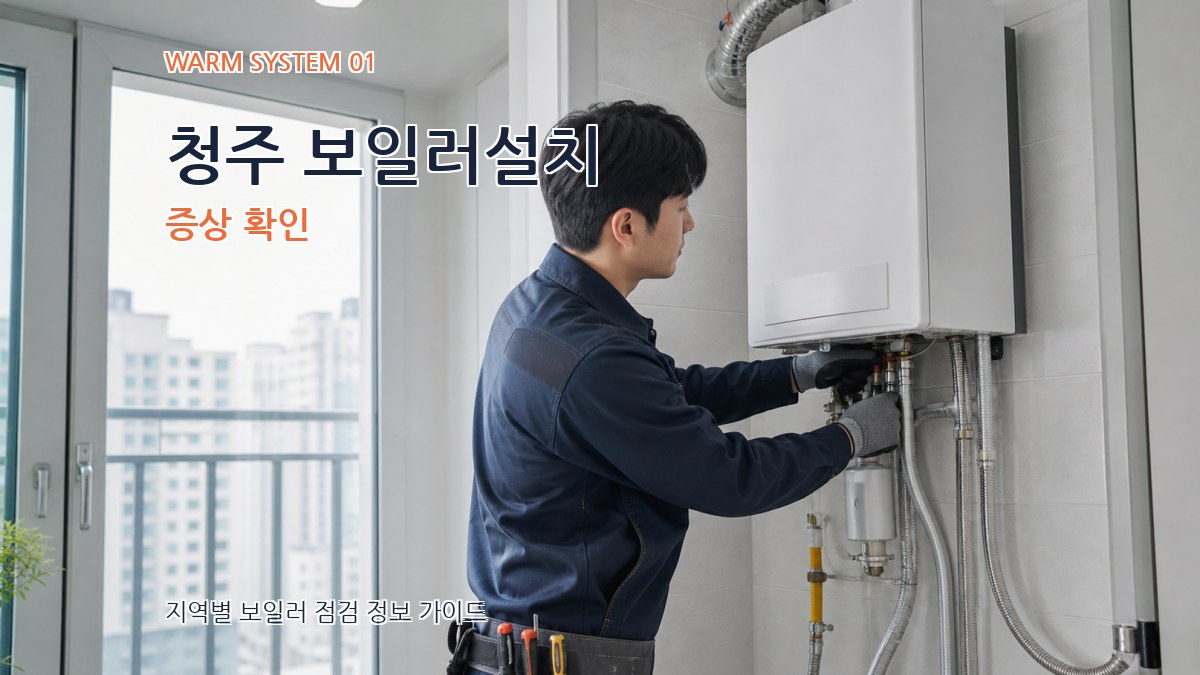 청주 보일러설치