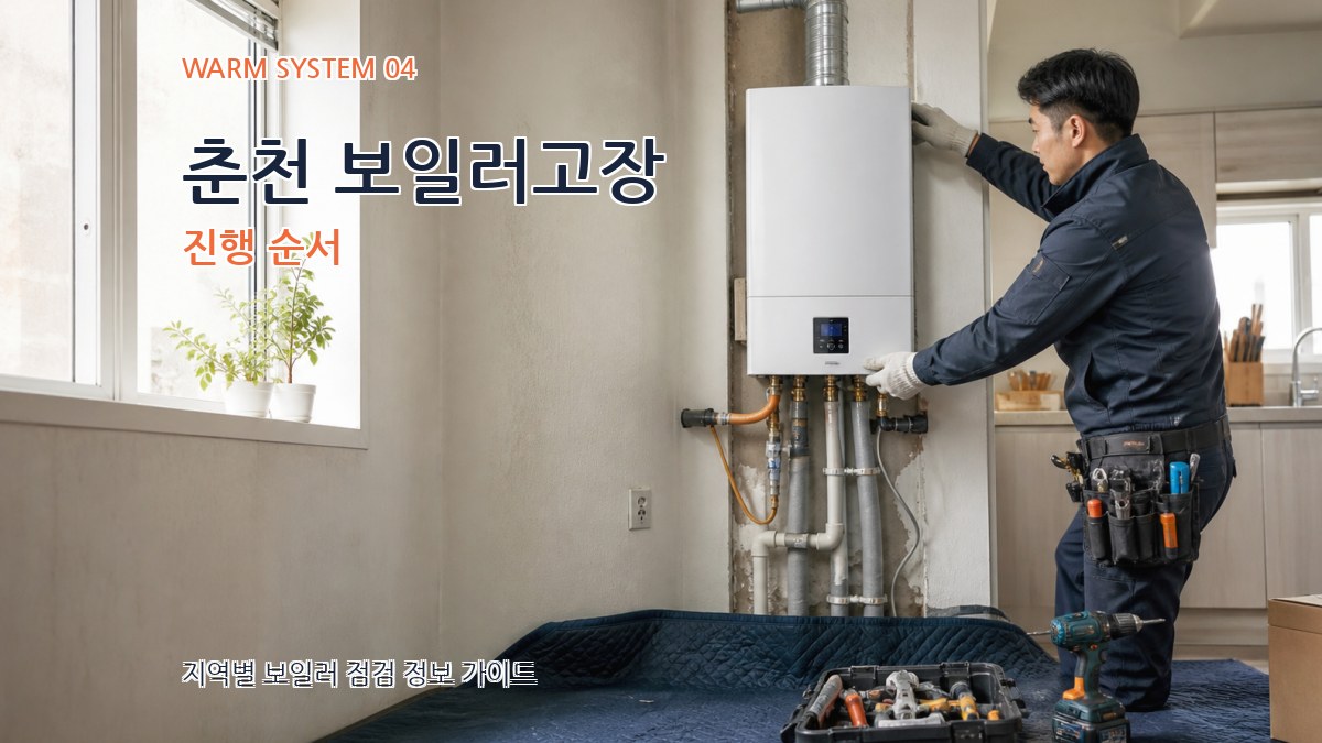 춘천 보일러고장 진행 순서