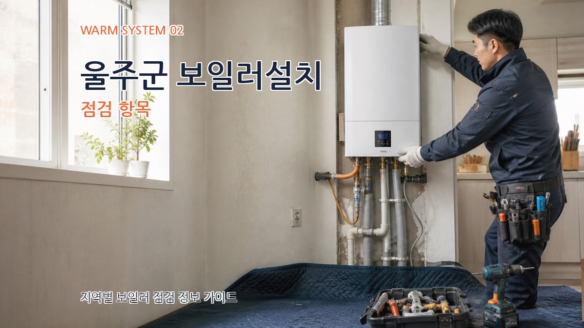 울주군 보일러설치 점검 항목