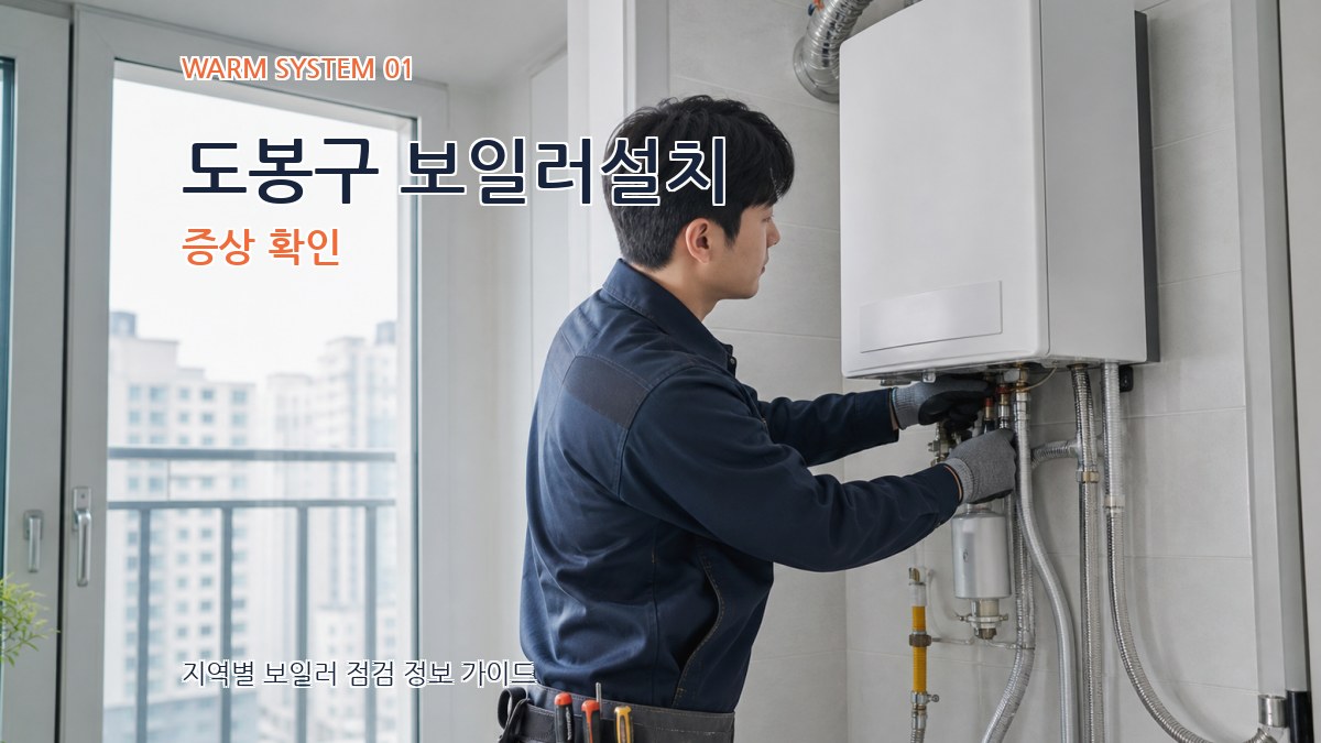 도봉구 보일러설치