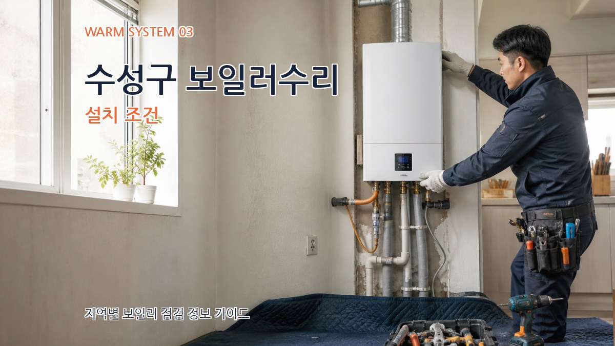 수성구 보일러수리 설치 조건