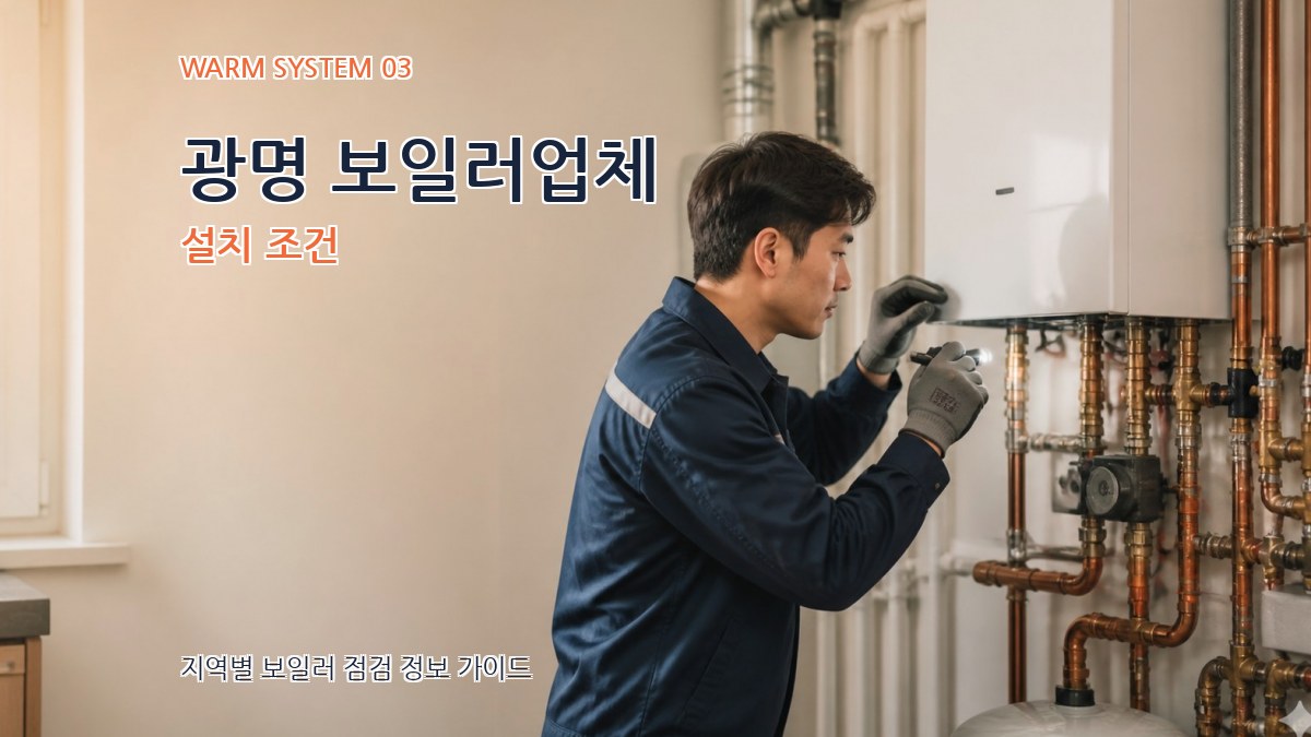 광명 보일러업체 설치 조건