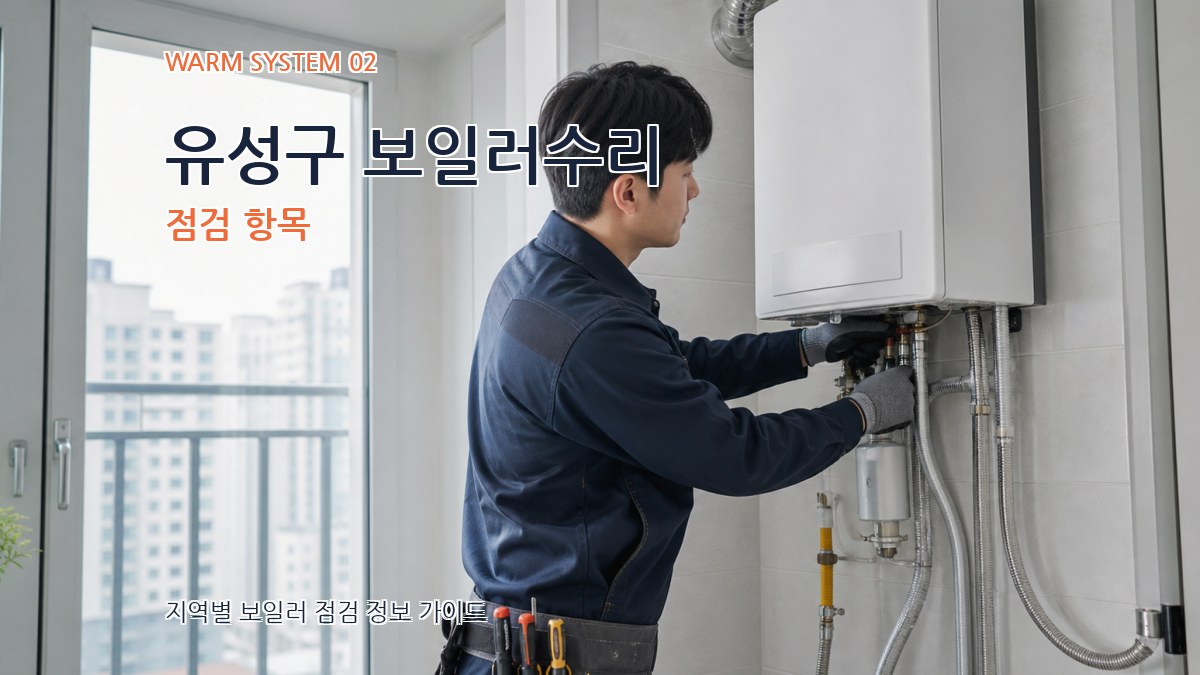 유성구 보일러수리 점검 항목