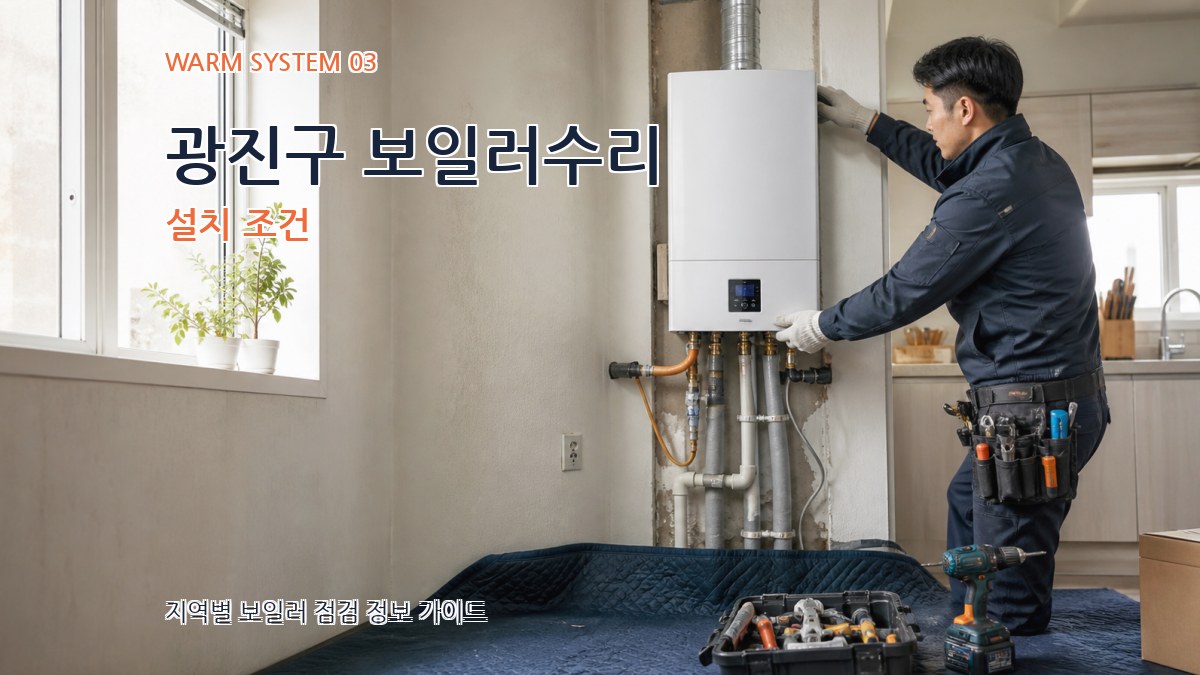 광진구 보일러수리 설치 조건