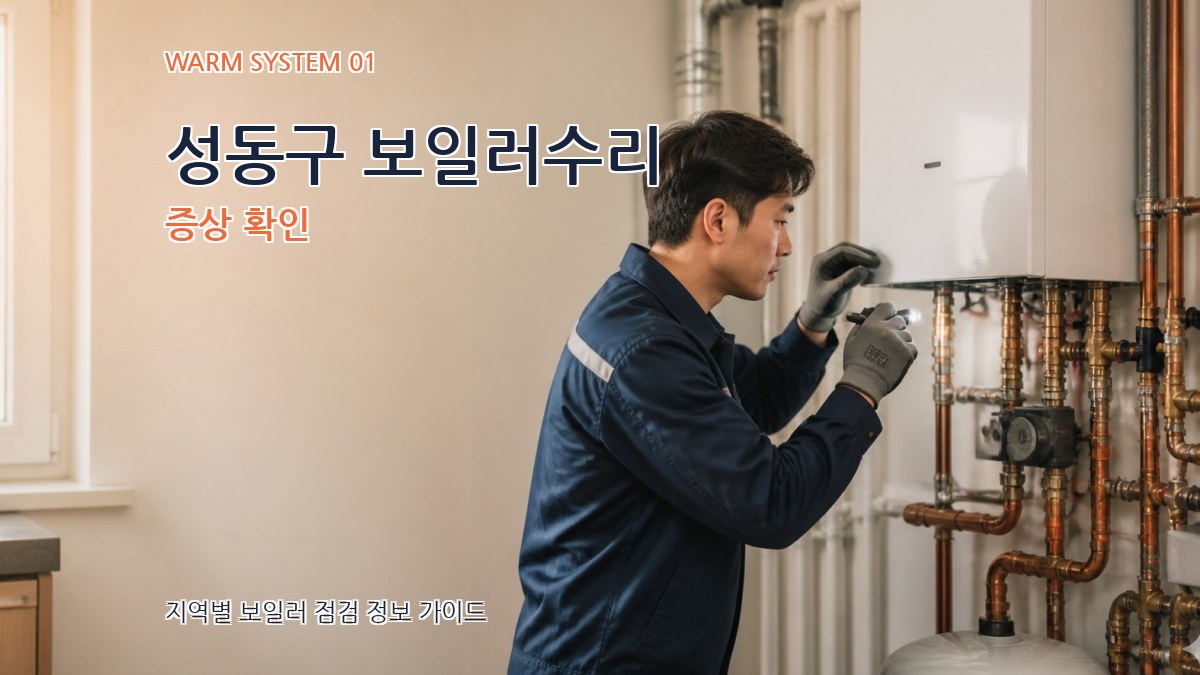 성동구 보일러수리