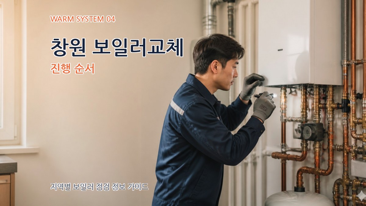 창원 보일러교체 진행 순서