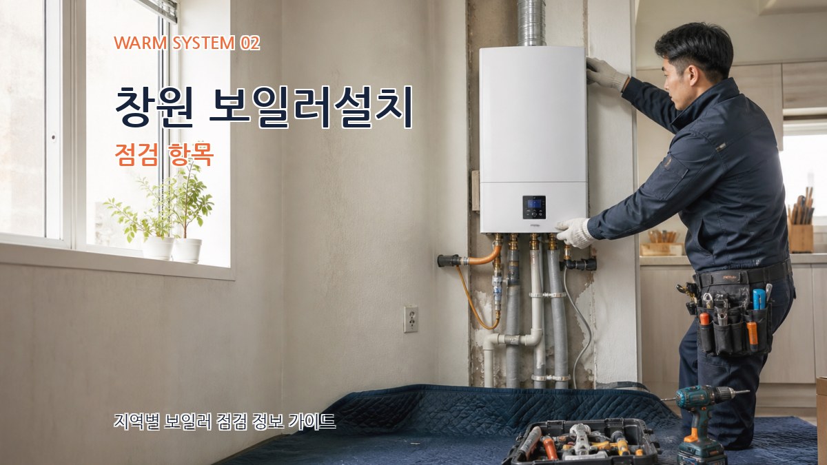 창원 보일러설치 점검 항목