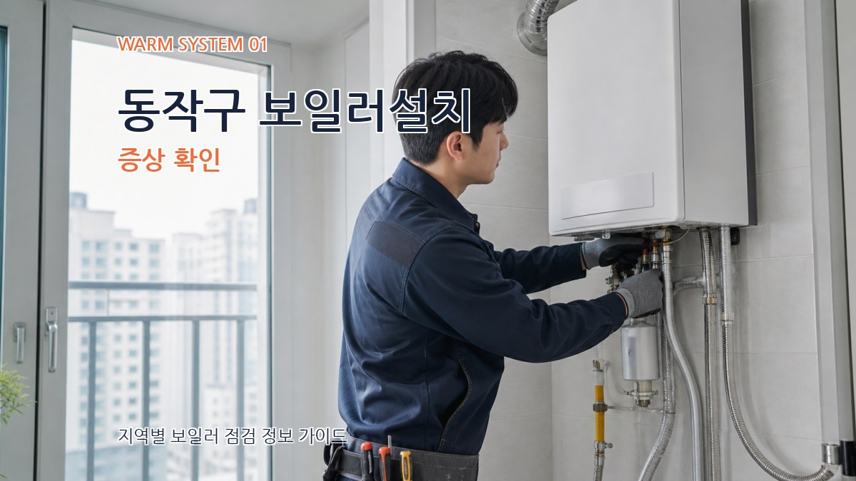 동작구 보일러설치