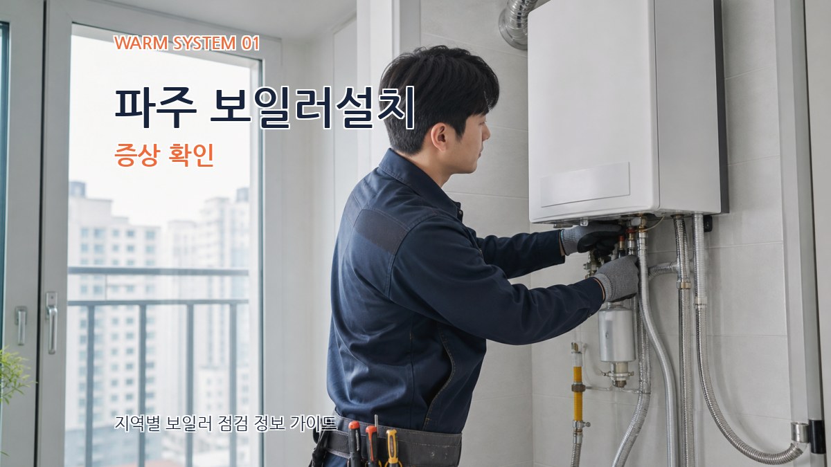 파주 보일러설치